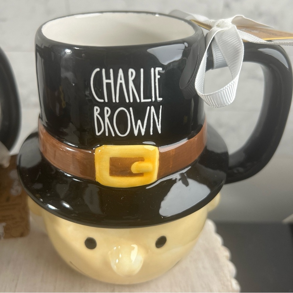 RAE DUNN x PEANUTS  "CHARLIE BROWN" ”  Mug NWT